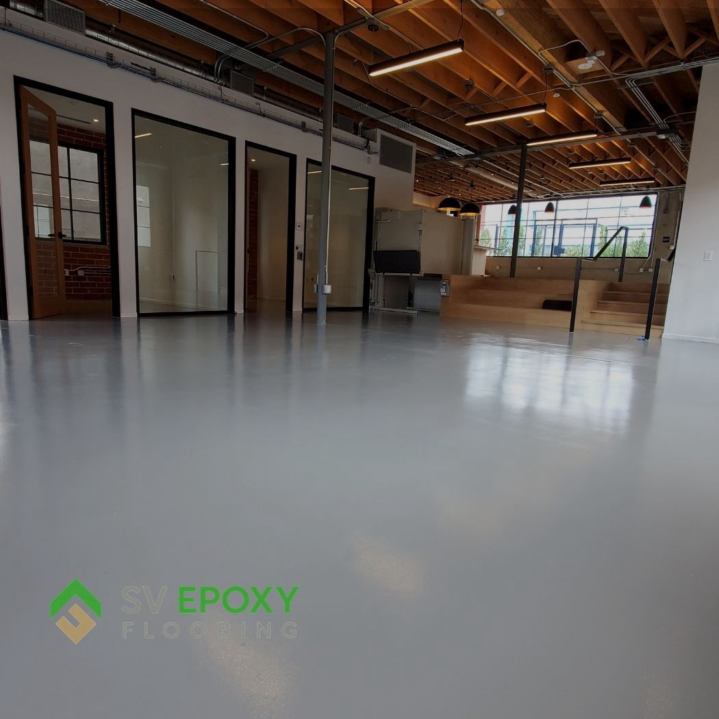 gray epoxy floor simi valley